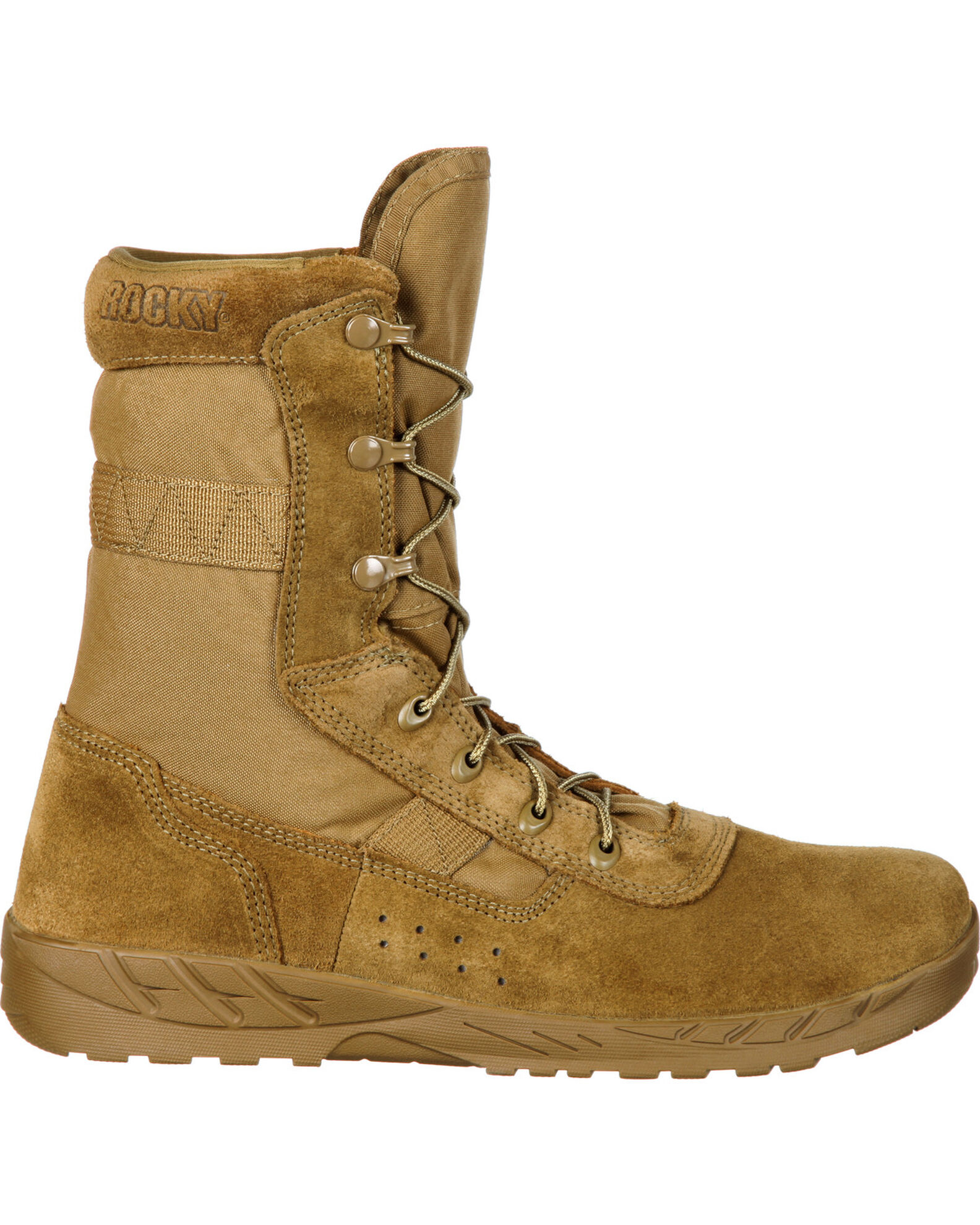 Rocky military boots top