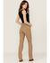 Image #3 - Ariat Women's Rebar PR Made Tough Straight Pants, Khaki, hi-res