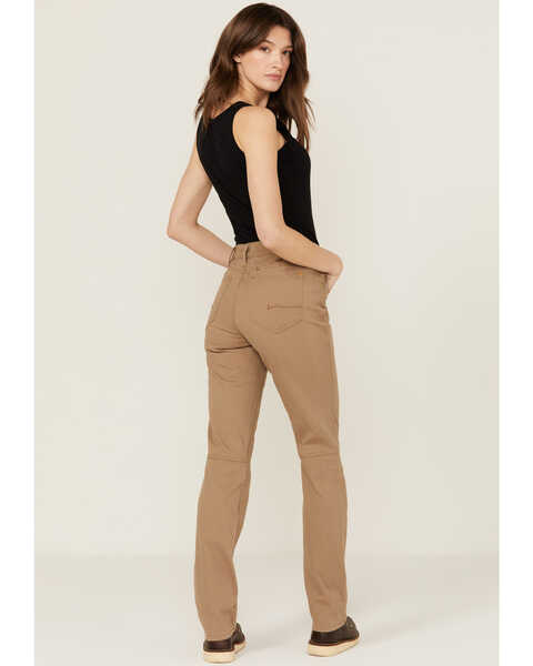 Image #3 - Ariat Women's Rebar PR Made Tough Straight Pants, Khaki, hi-res