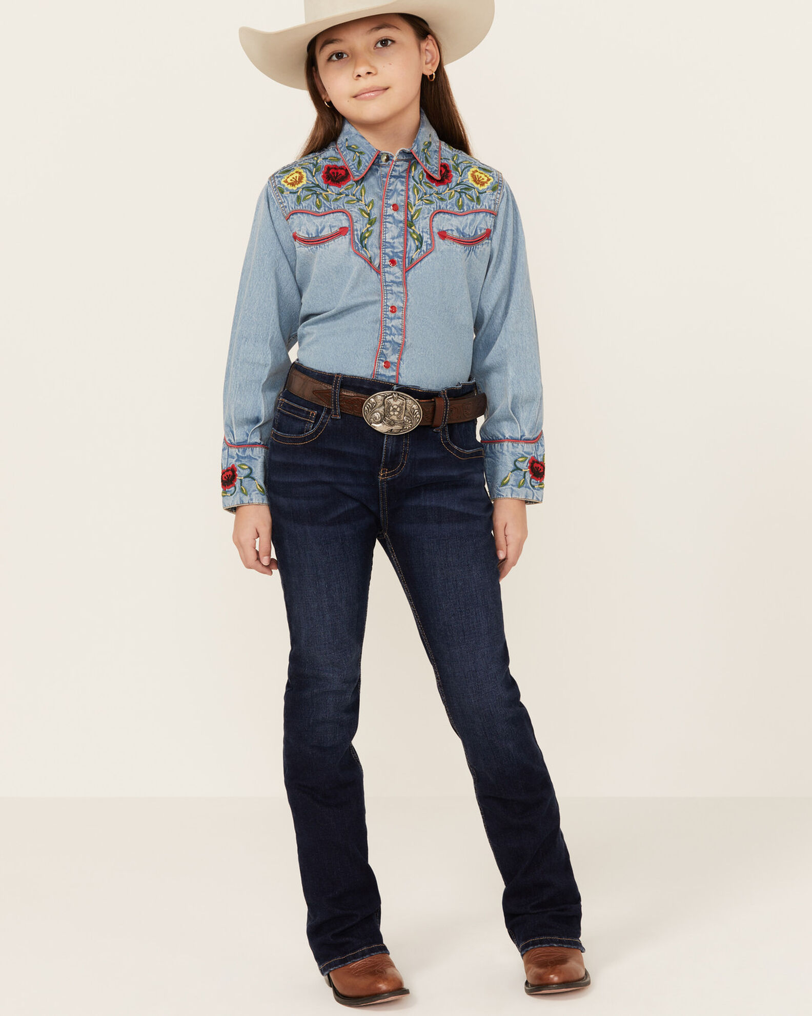 Girls riding jeans on sale
