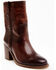 Image #1 - Cleo + Wolf Women's Cranberry Western Boots - Round Toe, Wine, hi-res