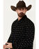 Image #2 - Hooey Men's Southwestern Print Wool Jacket - Big, Red, hi-res