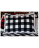 Image #2 - Carstens Black & White King Lumberjack Plaid Bedding Set, White, hi-res