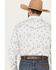 Image #4 - Cowboy Hardware Men's Bandana Print Long Sleeve Pearl Snap Stretch Western Shirt, White, hi-res