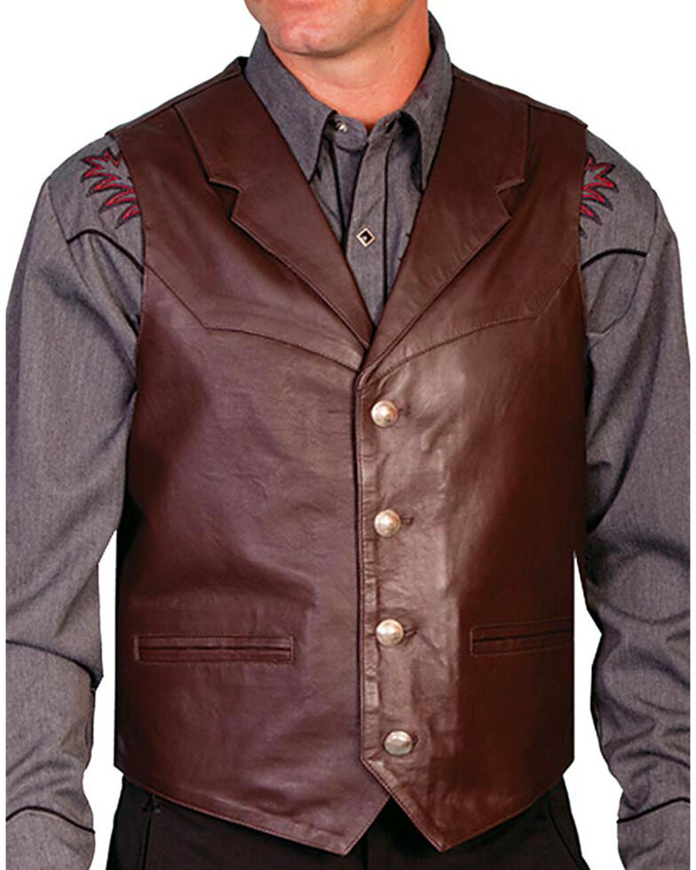 Men's Leather Vests Sheplers