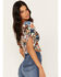 Image #3 - Show Me Your Mumu Women's Lila Butterfly Print Crop Top, Multi, hi-res