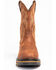 Image #4 - Cody James Men's Waterproof Decimator Western Work Boots - Steel Toe, Brown, hi-res