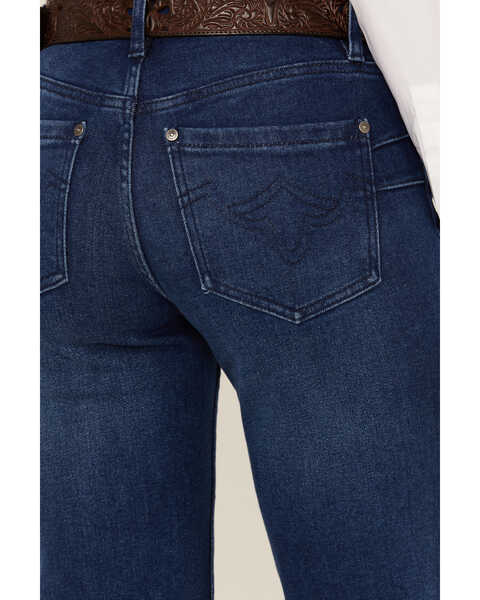 Image #4 - RANK 45® Women's Mid Rise Dark Bootcut Jeans, Dark Wash, hi-res