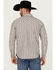 Image #4 - Moonshine Spirit Men's Southern Boy Striped Long Sleeve Pearl Snap Western Shirt , Cream, hi-res