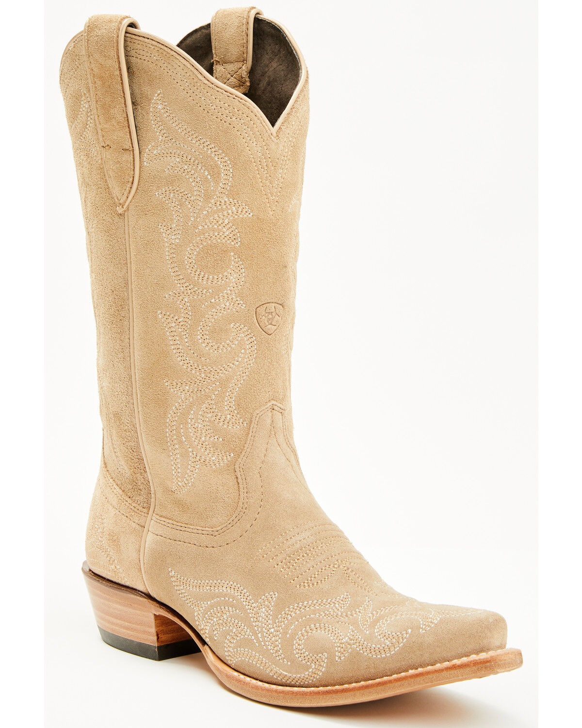 Image #1 - Ariat Women's Hazen Western Boots - Snip Toe, Taupe, hi-res