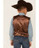 Image #3 - Scully Boys' Boar Suede Vest, Espresso, hi-res