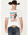Image #1 - RANK 45® Men's All American Short Sleeve Graphic T-Shirt, White, hi-res