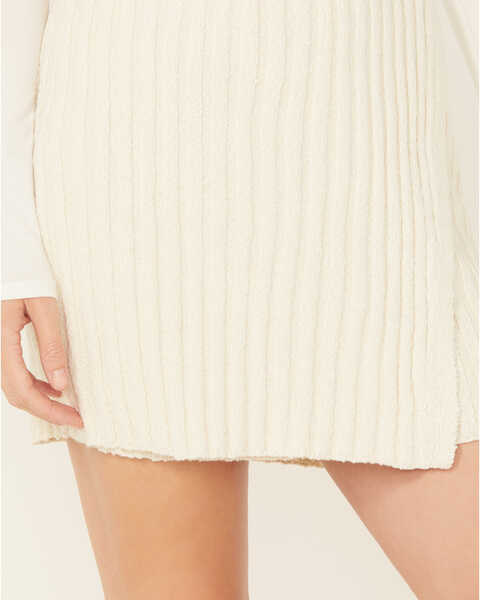 Image #6 - Free People Women's Rosemary Knit Top and Skirt Set - 2 Piece, Cream, hi-res