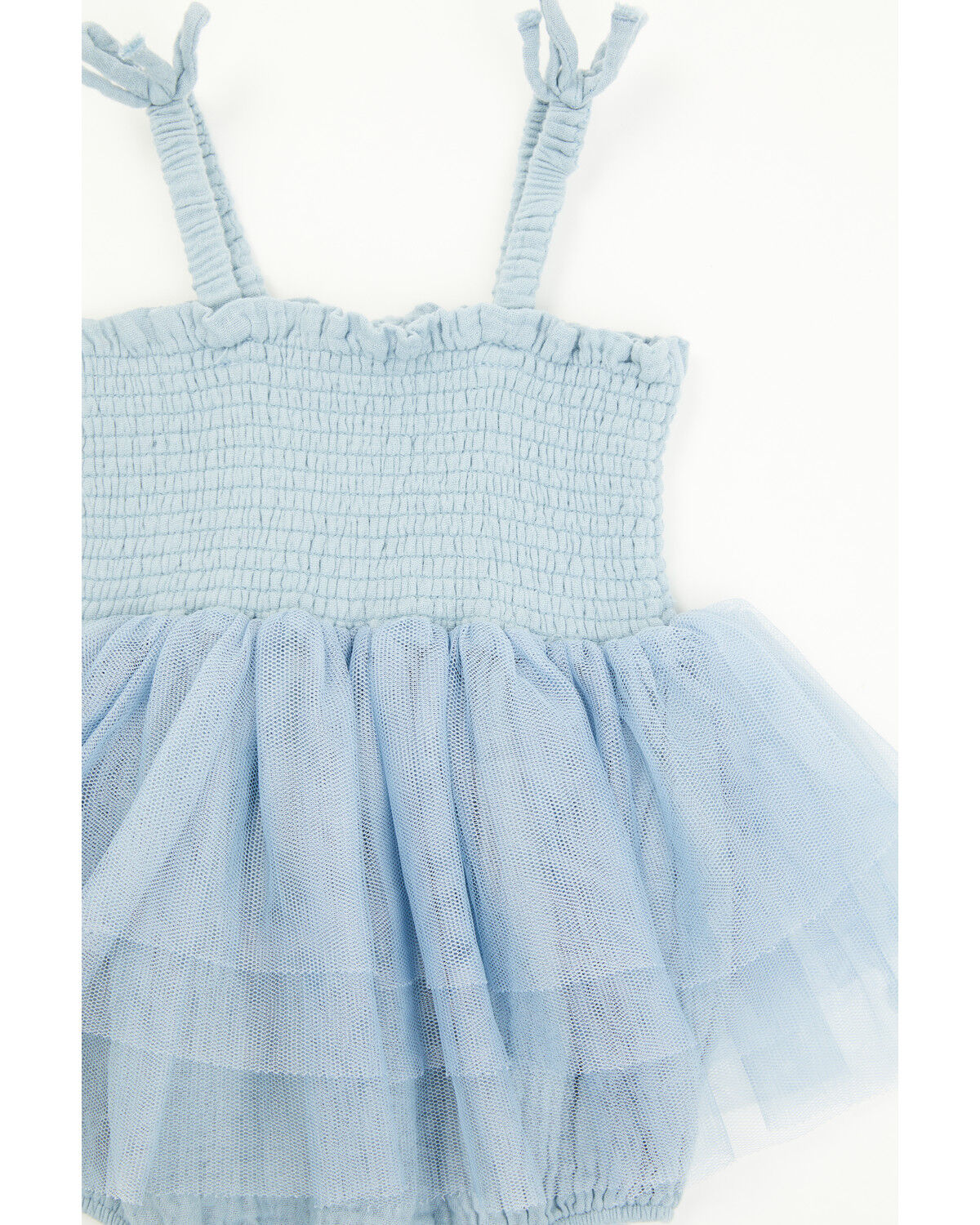 Image #2 - Angel Dear Infant Girls' Tutu Tank Onsie, Blue, hi-res