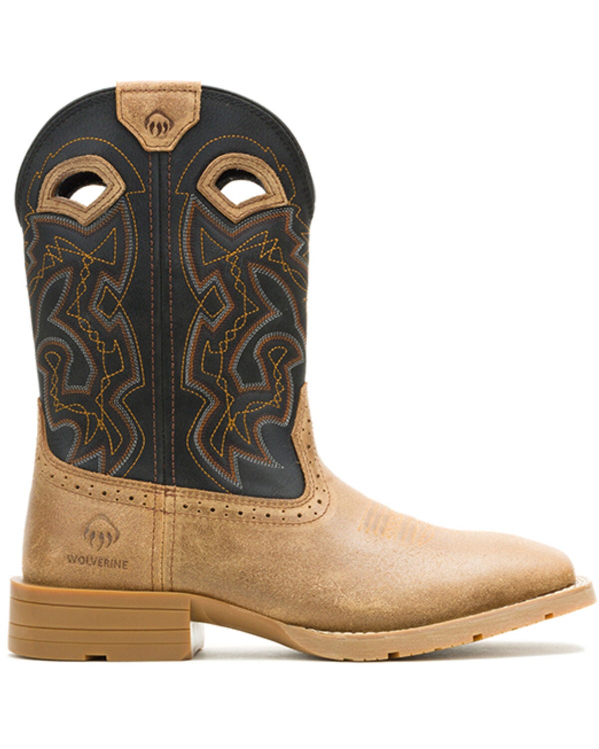 Image #2 - Wolverine Men's Wheatland Wellington HypeRest Pull-On Work Boots - Soft Toe, Black, hi-res