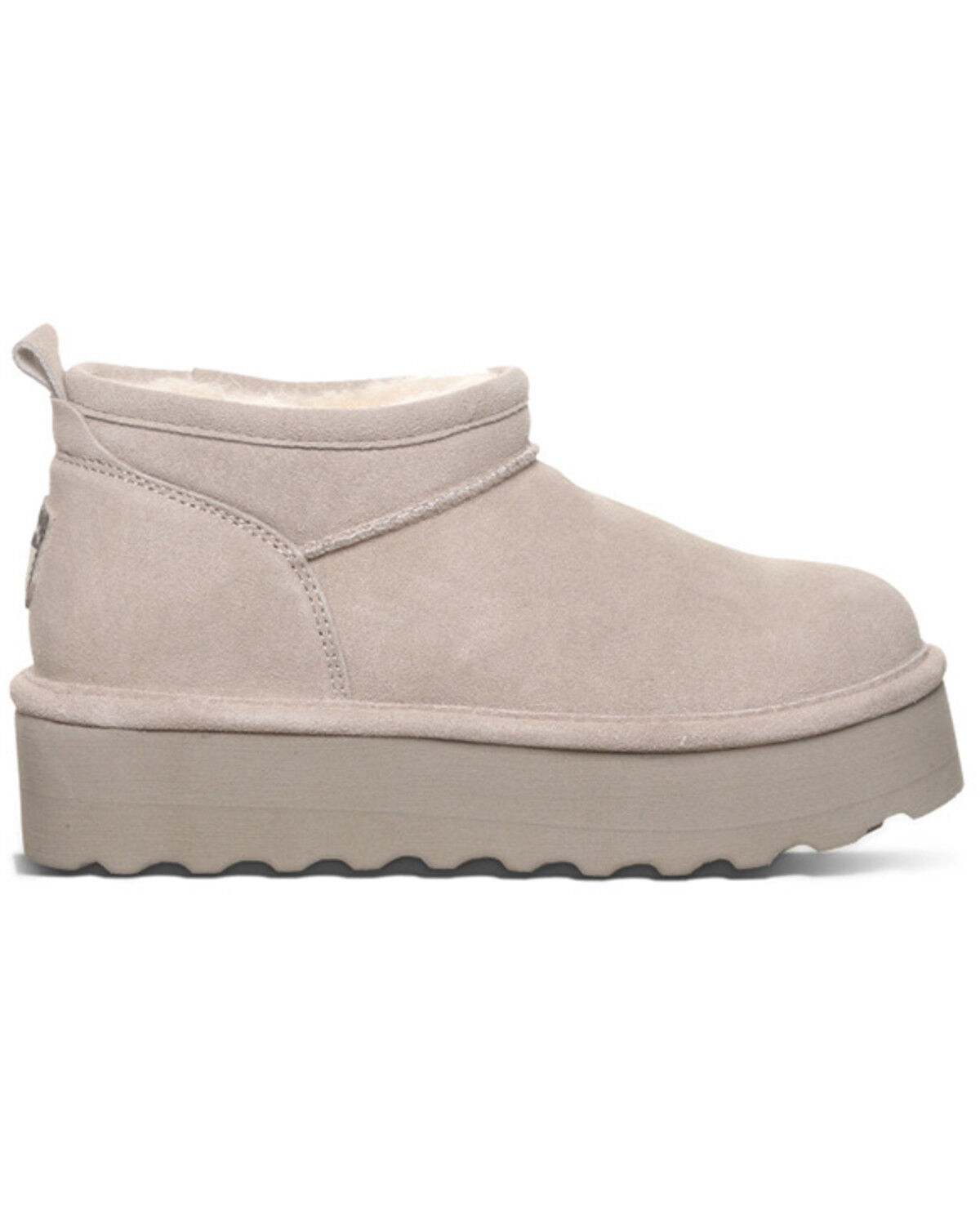 Image #2 - Bearpaw Girls' Retro Shorty Platform Casual Boots, Mushroom, hi-res