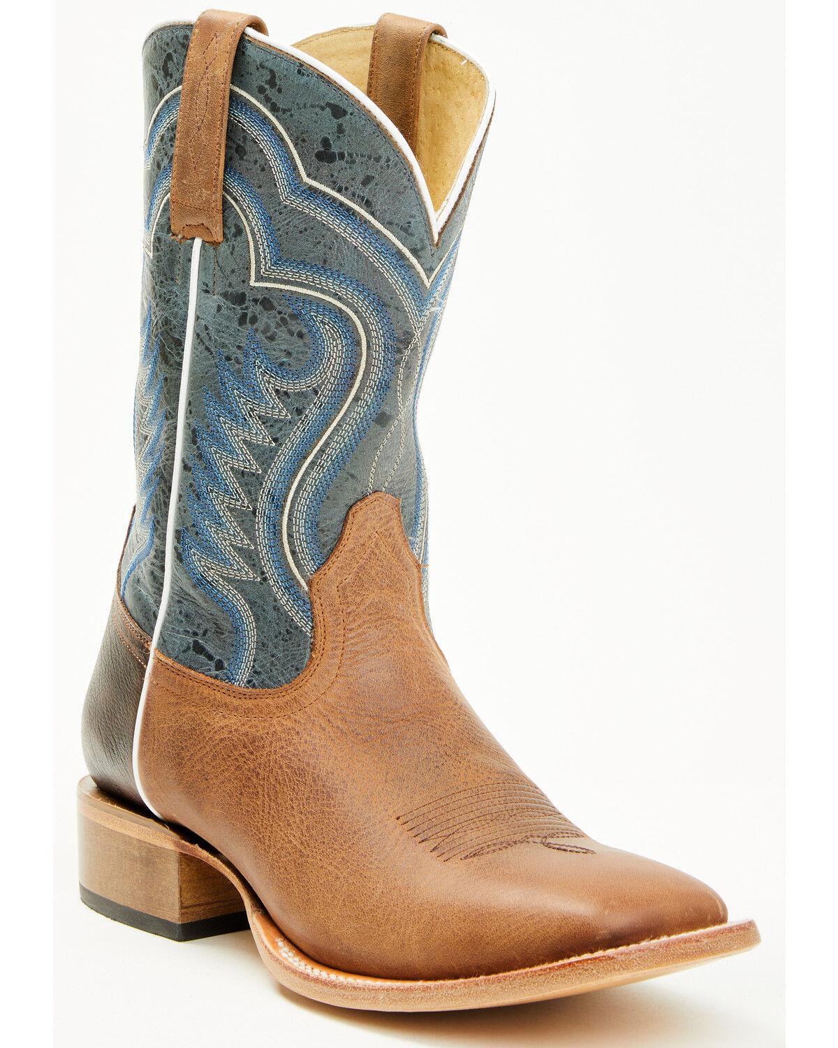 Image #1 - Cody James Men's Rover Blue Western Boots - Broad Square Toe, Blue, hi-res