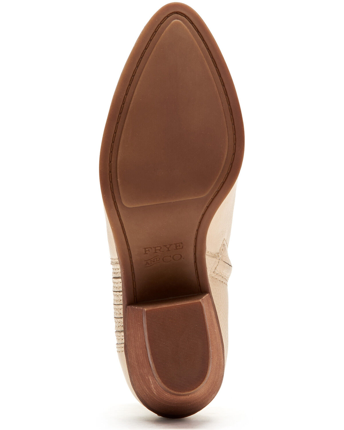 frye western chelsea white