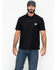 Carhartt Men's Contractors Pocket Short Sleeve Work Polo Shirt, Black, hi-res