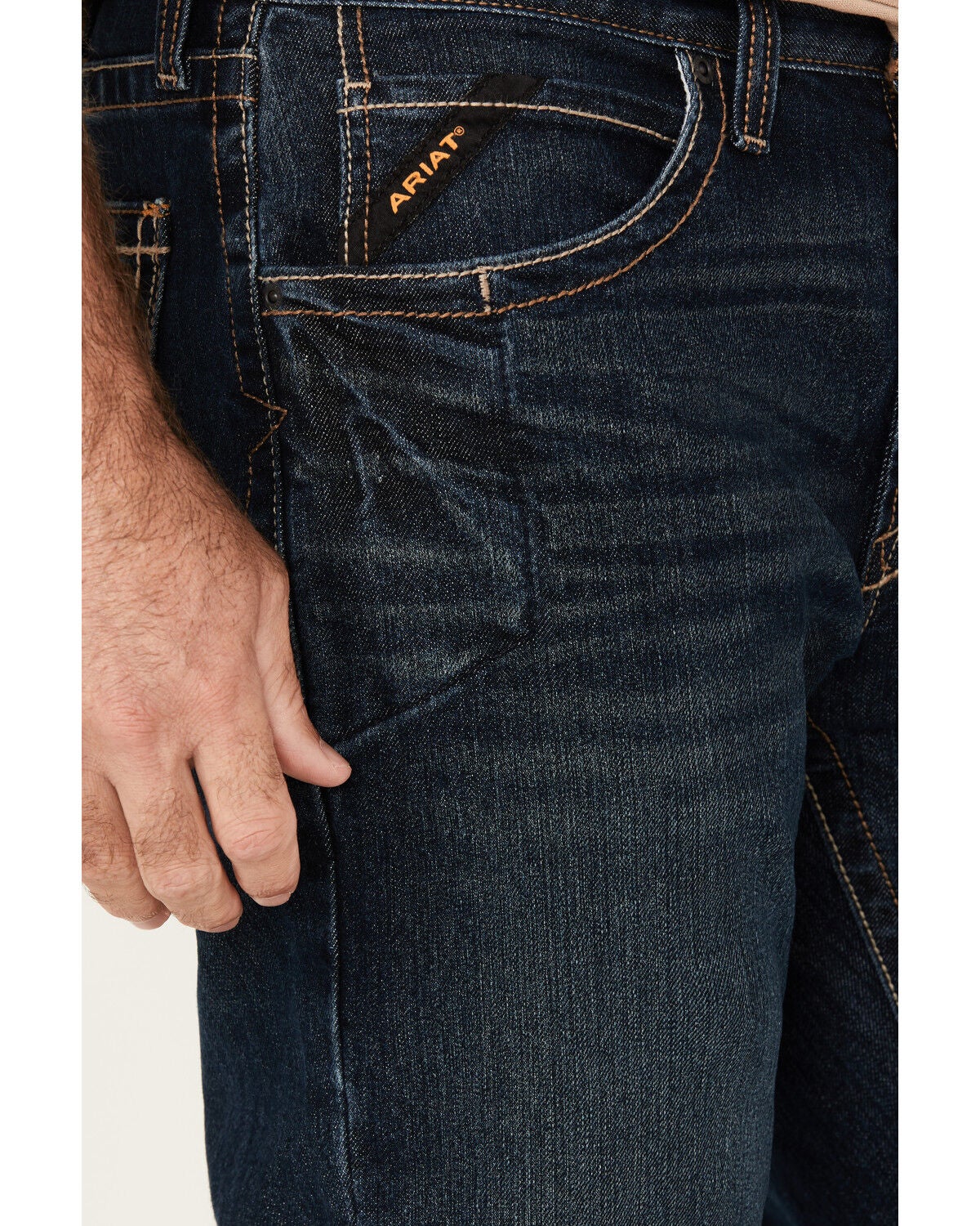 ARIAT Rebar M4 Men's Work Jeans - Durastretch Denim, Boot Cut, Tough & Flexible