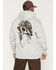 Image #1 - Troll Co Men's Headstrong Hooded Sweatshirt, Heather Grey, hi-res