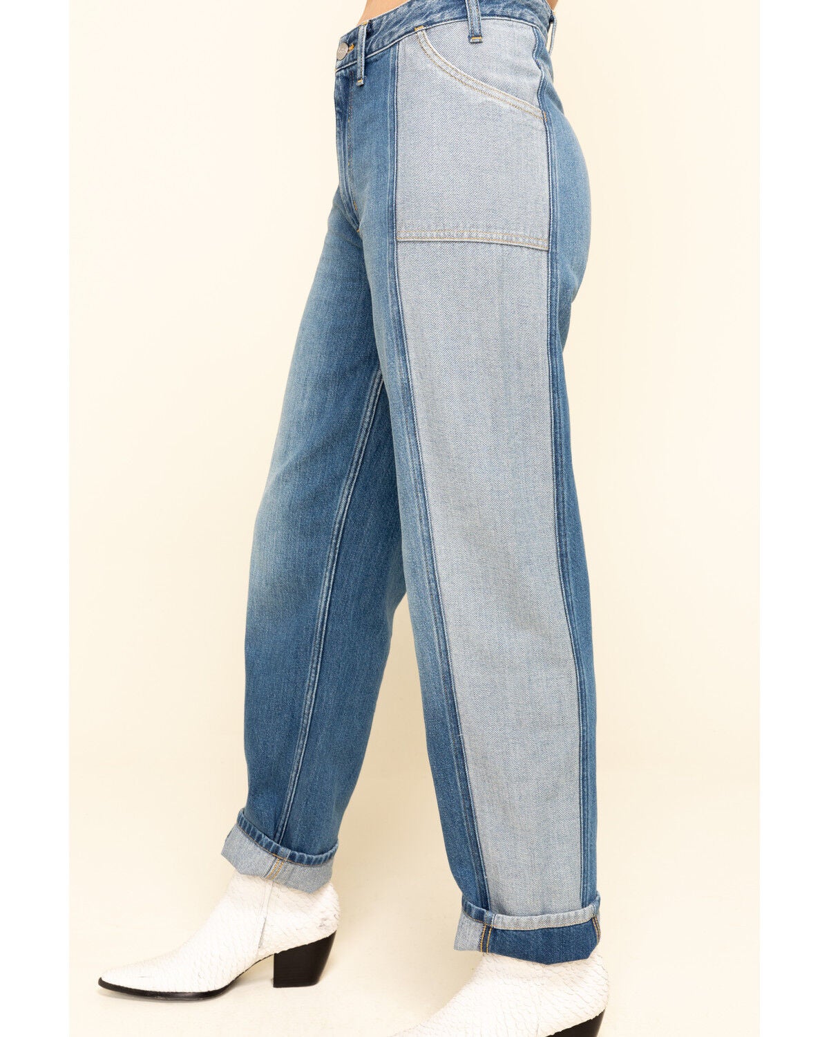lee high rise stovepipe jeans