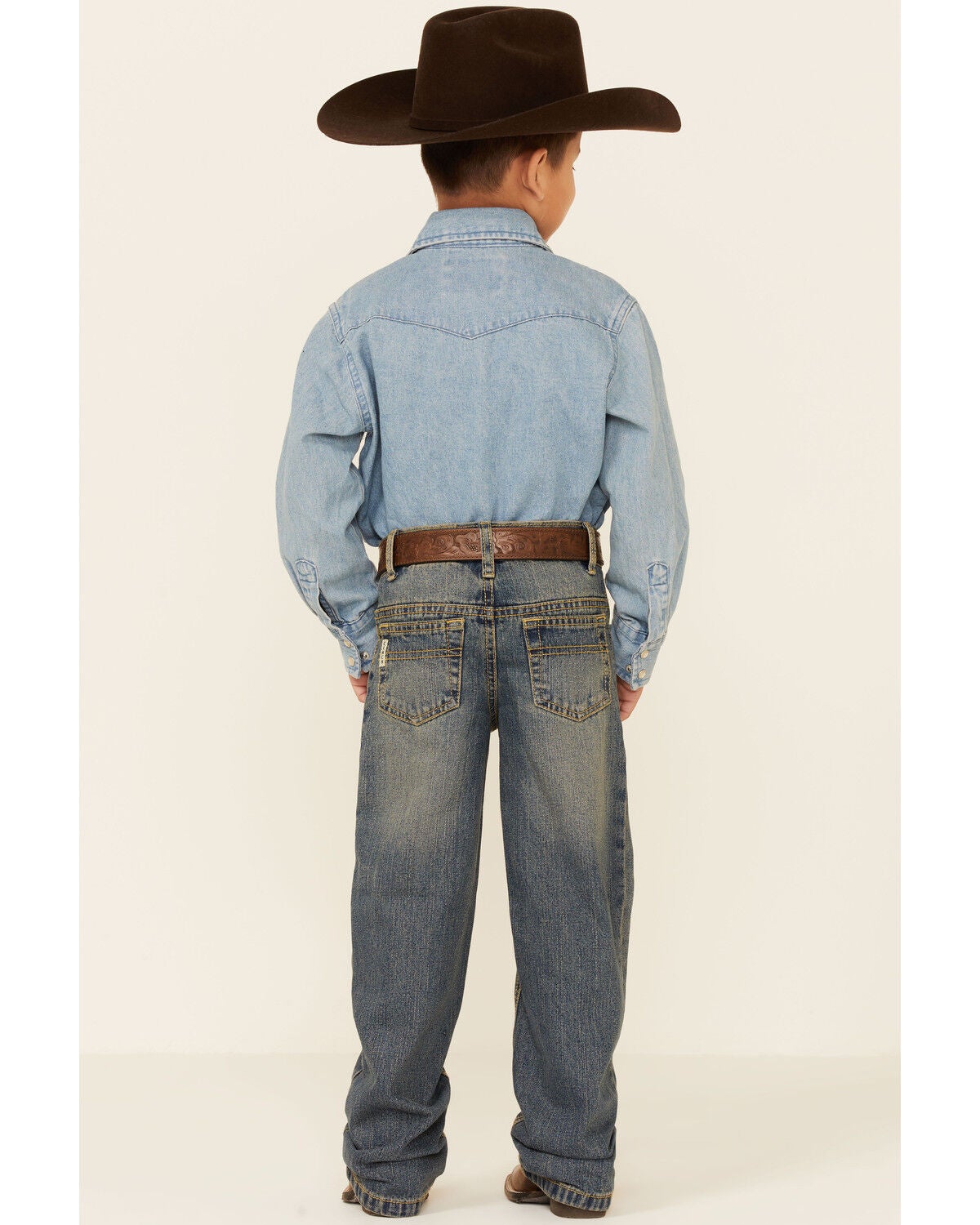 Image #2 - Cinch Boys' Low Rise Slim Fit Jeans - 4-7, , hi-res