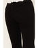 Image #4 - Shyanne Women's High Rise Super Flare Tulip Jeans, Black, hi-res