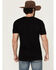 Image #4 - Moonshine Spirit Men's Skeleton Cowboy Short Sleeve Graphic T-Shirt, Black, hi-res