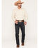 Image #1 - Cinch Men's Dark Wash Slim Bootcut Performance Stretch Denim Jeans, Dark Wash, hi-res