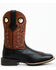 Image #2 - RANK 45® Men's Warrior Performance Western Boots - Broad Square Toe, Black/brown, hi-res