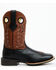 Image #2 - RANK 45® Men's Warrior Performance Western Boots - Broad Square Toe , Black/brown, hi-res