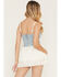 Image #4 - Show Me Your Mumu Women's Geneva Sleeveless Denim Mini Dress, Light Wash, hi-res