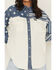 Image #3 - Wrangler Retro Women's Stars and Stripes Long Sleeve Snap Western Shirt, White, hi-res
