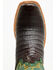 Image #6 - Hyer Men's Spearville Exotic Caiman Western Boots - Square Toe, Black, hi-res