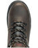 Avenger Men's 8225 Builder 6" Waterproof Lace-Up Work Boots - Steel Toe, Brown, hi-res