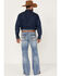 Cody James Men's Dodge City Light Wash Relaxed Boot Stretch Denim Jeans, Light Medium Wash, hi-res