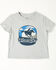 Image #1 - Wrangler Toddler Boys' Cowboy Short Sleeve Graphic T-Shirt, Oatmeal, hi-res