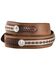 Image #3 - Tony Lama Duke Leather Belt, Aged Bark, hi-res
