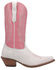 Image #2 - Dingo Women's Hold Yer Horses Vintage Western Boots - Snip Toe, Pink, hi-res