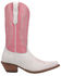 Image #2 - Dingo Women's Hold Yer Horses Vintage Western Boots - Snip Toe , Pink, hi-res