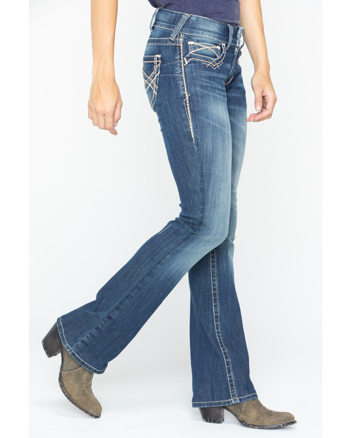 ariat low rise boot cut jeans womens