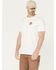 Image #3 - Thorogood Men's Freedom Eagle Short Sleeve Graphic Work T-Shirt, White, hi-res
