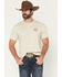 Image #2 - Ariat Men's Tapaz Zapoteco Short Sleeve Graphic T-Shirt, Natural, hi-res