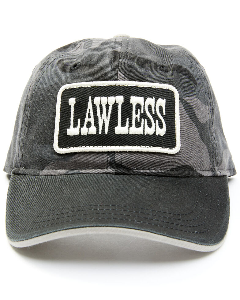 Idyllwind Women's Lawless Patch Camo Print Ball Cap , Grey, hi-res