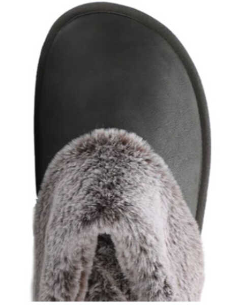 Image #6 - Lamo Footwear Women's Scuff Slippers , Charcoal, hi-res