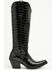 Image #2 - Ariat Women's Casanova Crocodile Print Tall Western Boots - Snip Toe, Black, hi-res