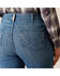 Image #3 - Ariat Women's R.E.A.L Medium Wash Perfect Rise Clover Straight Jeans - Plus , Medium Wash, hi-res