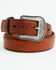 Image #1 - 3D Men's 1 1/2" Basic Western Belt, Brown, hi-res