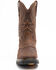 Image #4 - Cody James Men's Saddle Waterproof Western Work Boots - Soft Toe, Dark Brown, hi-res